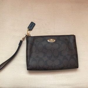 Coach wristlet - large